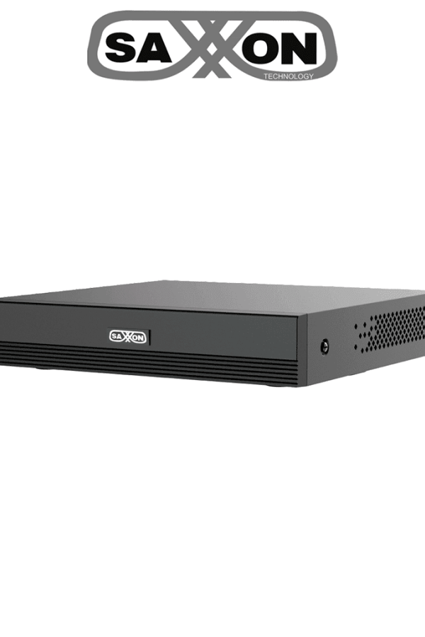 SAXXON SUA-XVR1E04-I- Video Grabador Dígital HDCVI/ Capacidad de 4 Canales HDCVI + 1 Canal IP/ Conversión Hasta 5 Canales IP/ Codificación Hasta 1080N/ Entradas & Salidas de Audio/ Onvif/ 